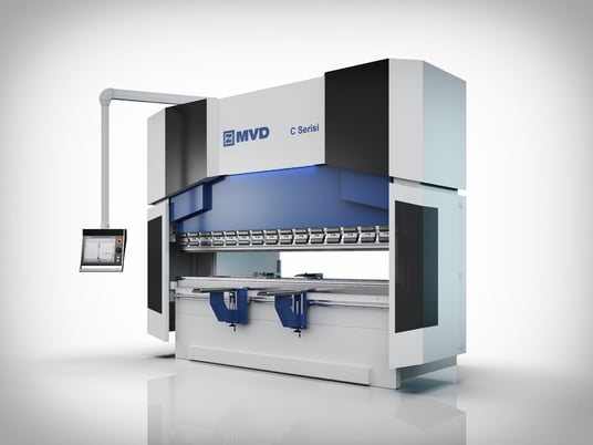 270 Ton, MVD #C270-3700 C-Series, iBend Hydraulic Press Brake, 12' overall, 125.9" between housing, new - Image 1