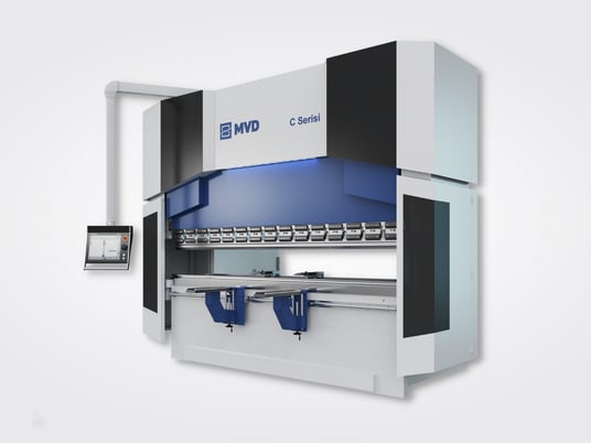 270 Ton, MVD #C270-3700 C-Series, iBend Hydraulic Press Brake, 12' overall, 125.9" between housing, new - Image 9