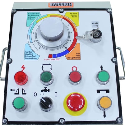 13" Baileigh #BS-330SA, semi-auto band saw, 1.25" blade, 82-270 FPM, 3 HP, 220 V., 3-phase - Image 3