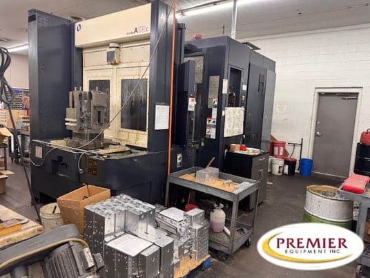 Makino #A55E, CNC horizontal machining center, Pro 3 Control, 22" X, 22" Y, 23.6" Z, 14000 RPM, 90 automatic - Image 1
