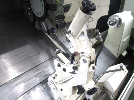 Mazak #Quick-Turn-Smart-350M/1500, CNC turning center, Mazatrol Smart Control, 29.5" swing, 12" chuck, 4" - Image 4