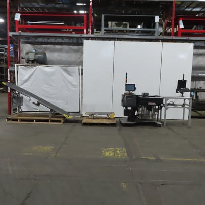 Sharp #1145-Max-20, automated roll bagging machine, Video Jet printer system, 120 V. - Image 1