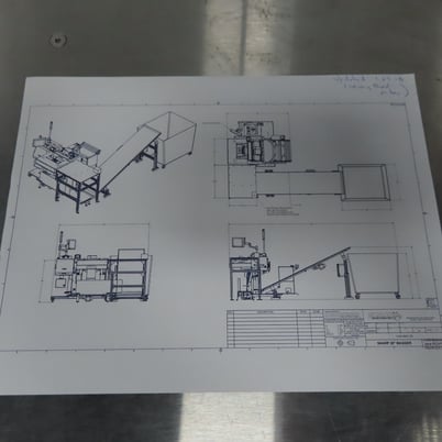 Sharp #1145-Max-20, automated roll bagging machine, Video Jet printer system, 120 V. - Image 4