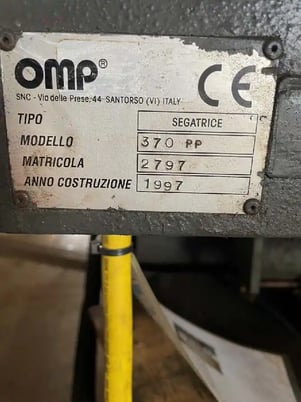 Dake #370PP, vertical column automatic cold saw, 1997, S46218 - Image 7