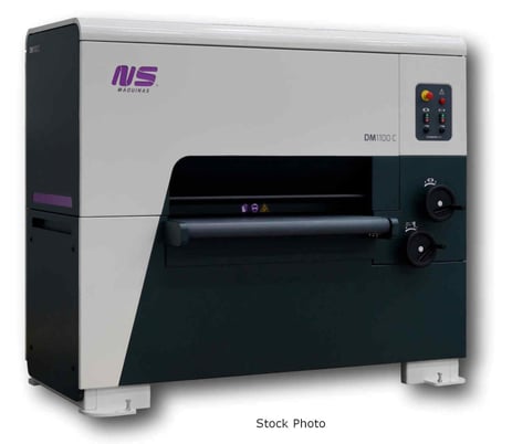 NS Maquinas #DM1100-C, deburring machine, 43" x 2" Working capacity - Image 1