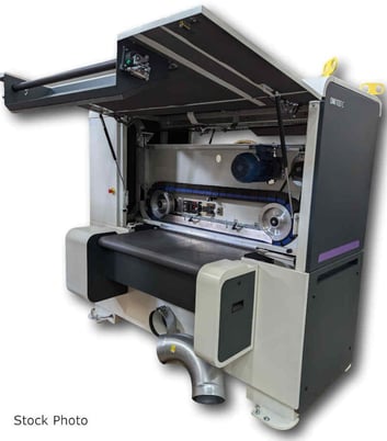 NS Maquinas #DM1100-C, deburring machine, 43" x 2" Working capacity - Image 3