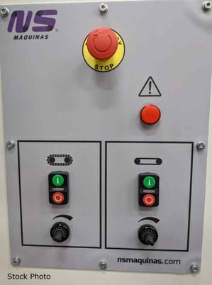 NS Maquinas #DM1100-C, deburring machine, 43" x 2" Working capacity - Image 4