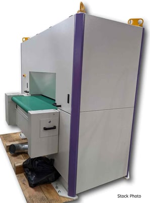 NS Maquinas #DM1100-C, deburring machine, 43" x 2" Working capacity - Image 6