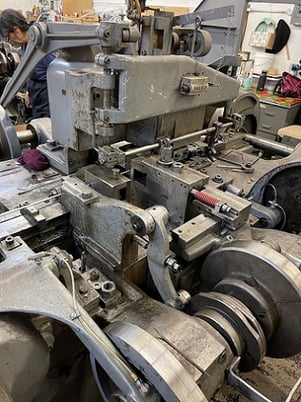 Baird #4-30, 4-slide wire forming w/reel, .250" wire diameter, 1-1/4" ribbon wire, variable speed motor - Image 7