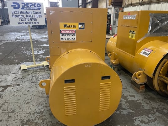 1300 KW, 1800 RPM, Kato #AA29006000, generator end, 346/600 Volts, sound attenuated enclosure 00, 2013 - Image 6