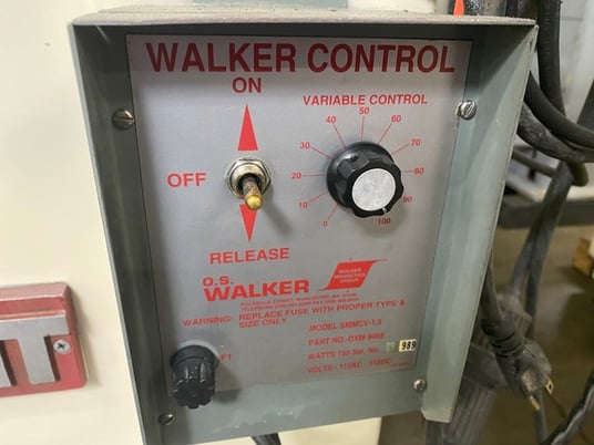 6" x 14" Kent #KGS-200, surface grinder, 8" wheel diameter, 1.5 HP, electromagnetic chuck w/ Control - Image 6