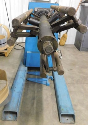 4000 lb. Durant #MD-403-MVS, motorized uncoiler, 15"-20" ID, 64" outside dimensions, 32" width, Loop control - Image 2