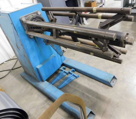 4000 lb. Durant #MD-403-MVS, motorized uncoiler, 15"-20" ID, 64" outside dimensions, 32" width, Loop control - Image 3