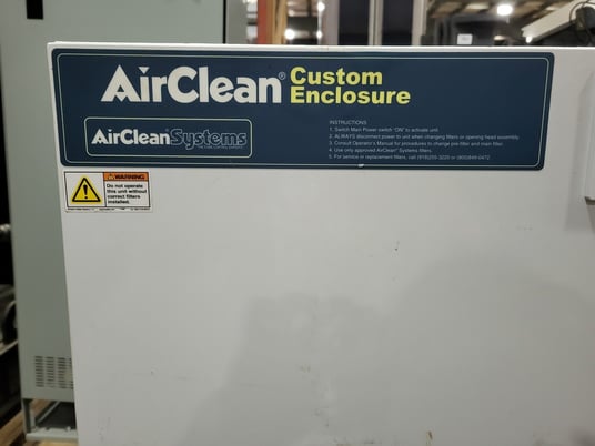Airclean Technologies Systems #AC4000FB, Portable Filter Box, 950 Watts, 110V, 6 filters, 900 cfm - Image 3