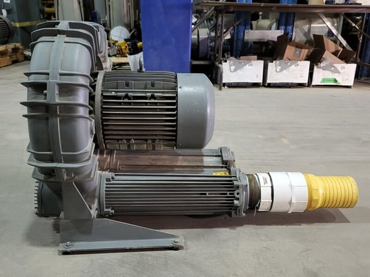 FPZ #SCL-K11-MD-20-3, Regenerative Blower, Single-Impeller, Double-Stage, 20 HP, 230/480 V, 2920/3520 RPM, - Image 4