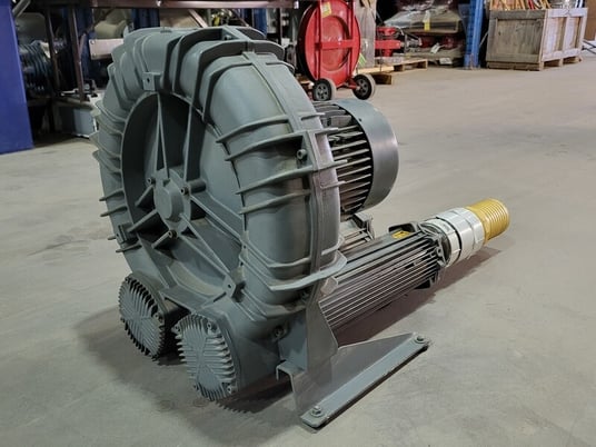 FPZ #SCL-K11-MD-20-3, Regenerative Blower, Single-Impeller, Double-Stage, 20 HP, 230/480 V, 2920/3520 RPM, - Image 5