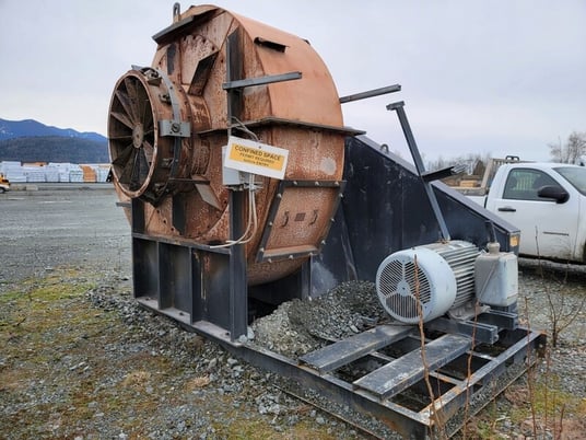 32000-56000 cfm, New York Blower #664-DH, Radial Fan, 64-3/8" fan, Centrifugal, 150 HP, 1420 RPM, 240/480 V - Image 8