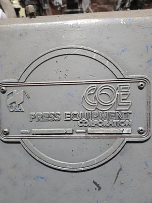 2500 lb. Coe Press Equipment #CPR-PO-2512, pull-off coil reel, 12" width, 60" outside dimensions, 16"-21" - Image 5