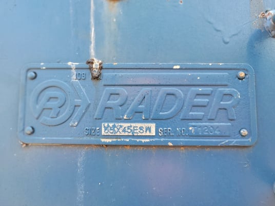 35" Rader #35x45ESW, Chip Feeder, 35" x 45" wood chipper opening - Image 9