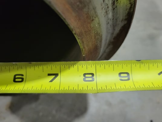 8" Crane #761/2XUF, Gate Valve, Class 600, 1480 psi, WCB Carbon Steel body, CR13 stem, HF Seat - Image 9