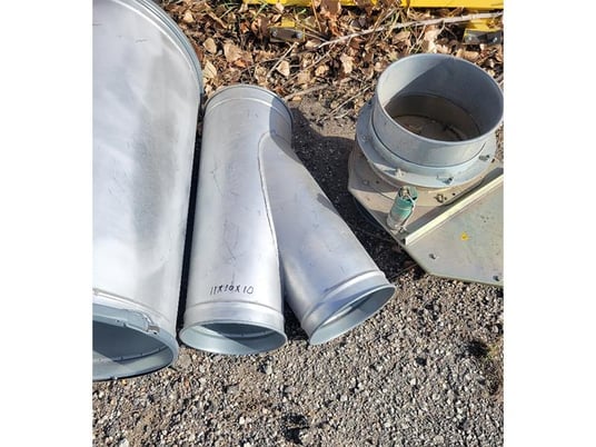 Ductwork dust pipe, misc items - Image 6
