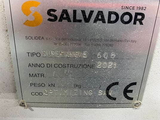 Salvador #Super-Angle-600, optimizing chop saw, 2021 - Image 8