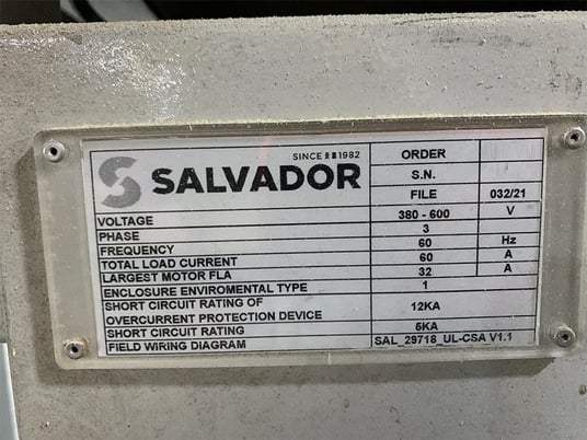 Salvador #Super-Angle-600, optimizing chop saw, 2021 - Image 9