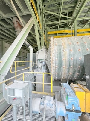 12' x 21' Metso, ball mill, air clutch, rubber liners, gearbox cooler, 1600 HP, 1186 RPM (2 available) - Image 9