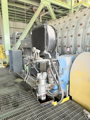 12' x 21' Metso, ball mill, air clutch, rubber liners, gearbox cooler, 1600 HP, 1186 RPM (2 available) - Image 10