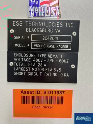 ESS Technologies #V30 Series Vertical HS Case Packer - Image 2