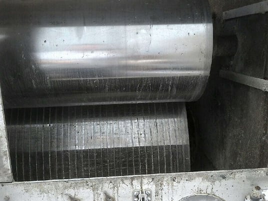 48" x 48" Buflovak, drum flaker, 316 Stainless Steel, 50 SF, vapor-tite, top roll feed, #1271274 - Image 1