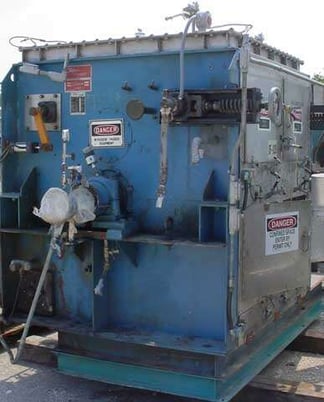48" x 48" Buflovak, drum flaker, 316 Stainless Steel, 50 SF, vapor-tite, top roll feed, #1271274 - Image 7