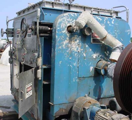 48" x 48" Buflovak, drum flaker, 316 Stainless Steel, 50 SF, vapor-tite, top roll feed, #1271274 - Image 8