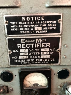 Arter #D-12, 13" magnetic chuck, vari-speed, tilt table, 16" wheel, 7-1/2 HP, motor driven coolant, excellent - Image 6