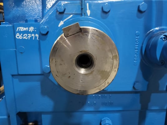 1265 HP @ 1780 RPM, Flender #H1SH11A, helical gear unit, 1 stage, horiz mounting position, 3.10 :1 ratio - Image 8