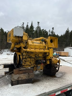 420 HP Caterpillar #3408, Marine diesel engine - Image 2
