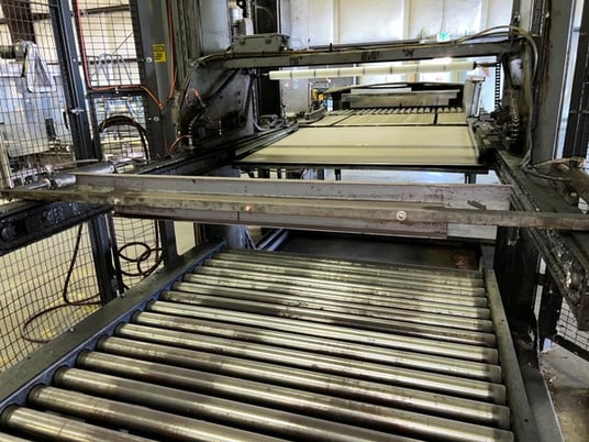 A-B-C #NODE7, automatic palletizer with Wulftec orbital wrapper WCRT-200 - Image 8