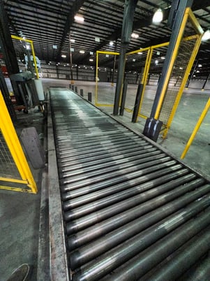 A-B-C #NODE7, automatic palletizer with Wulftec orbital wrapper WCRT-200 - Image 10