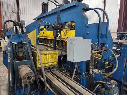 72" x .187" Paxson, slitting line, 60000 lb., 20"-24" ID, 72" OA, Entry Transfer Cart - Image 2