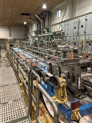 Valmet Pilot / Lab, 13.3" wide paper machine, 60-140 GSM, 2 ply, 1982 - Image 2