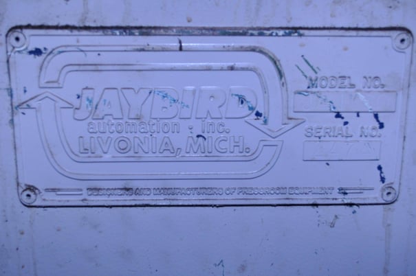 4000 lb. Jaybird #JA1260, coil cradle, 12" width, 60" outside dimension, loop switch - Image 9