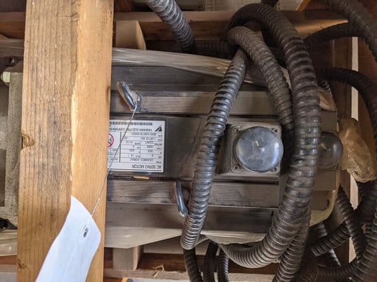 2 KW Yaskawa #USAMED-20BA2, AC servo motor, with Sumitomo MC-drive, 1000 RPM, 200 Volts - Image 9