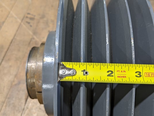 TB Woods #SVS112C4238, Variable Pitch Pulley C Belts 4 Groove 2-3/8" Bore - Image 7