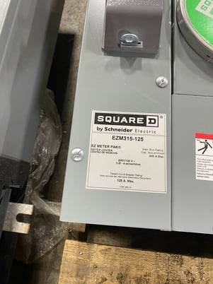 Square D, ezm135-125 ez meter pak stack 5 soc - Image 2