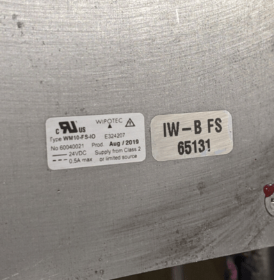 264.5 lb. Wipotec # IW-B150k-FS-8-12-26-27-31, weigh cell 150000g weighing scale frame NOS - Image 5