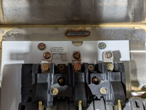 60 Amp. Allen-Bradley #1494G-CC3N, non-fusable disconnect switch, 4/4X Weatherproof, 600 Volts, 50 HP - Image 5