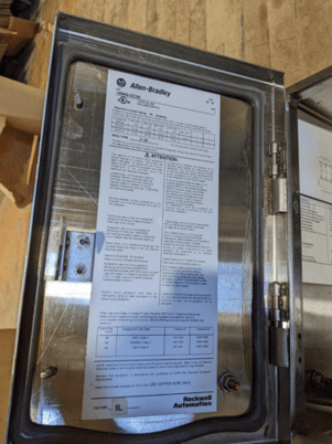 60 Amp. Allen-Bradley #1494G-CC3N, non-fusable disconnect switch, 4/4X Weatherproof, 600 Volts, 50 HP - Image 6
