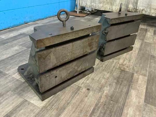 6" x 14" x 14" Angle plates - Image 1