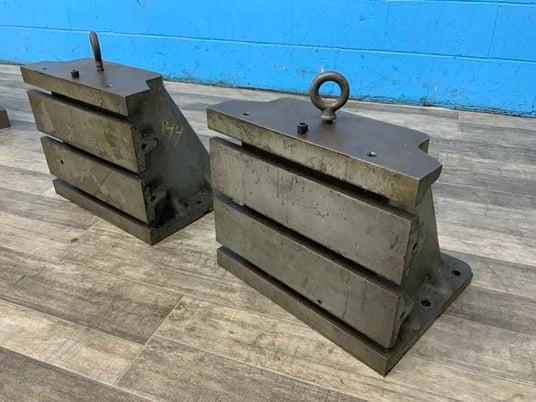 6" x 14" x 14" Angle plates - Image 2