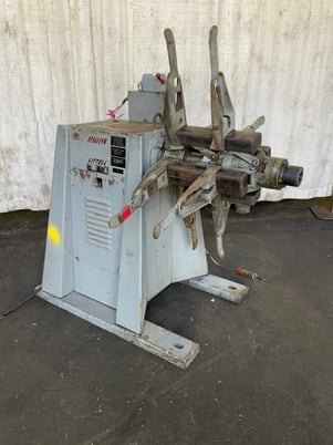 2000 lb. Littell #20-12, motorized coil reel, 12" width, 15"-20" ID, 48" outside dimensions, manual - Image 2